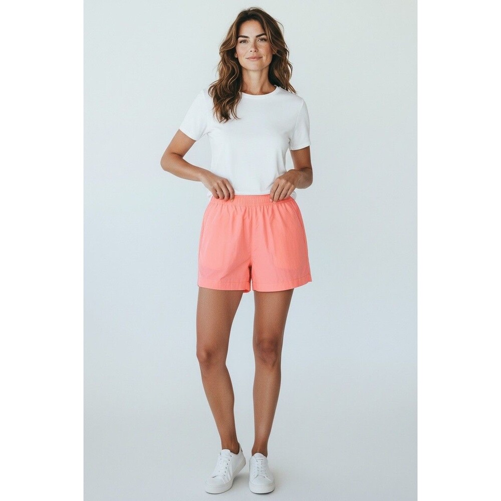 Columbia PFG Backcast Pink Water Shorts UPF 50 Size M 5”